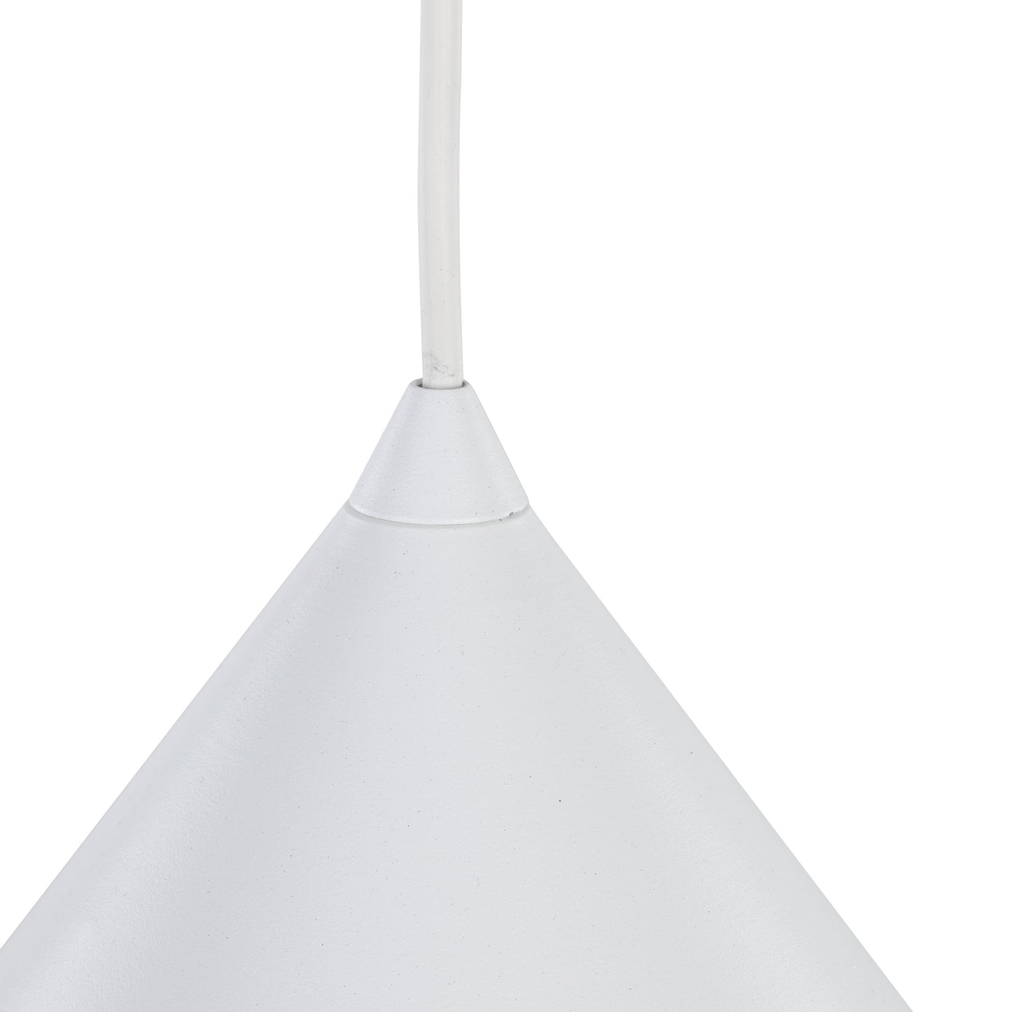CONO White Extra Large Modern Minimalist Pendant Light