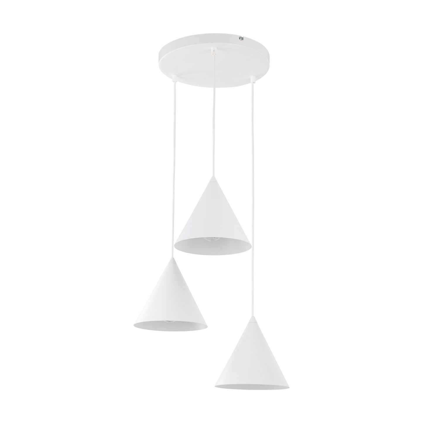 CONO White Modern Minimalist Pendant Light 3