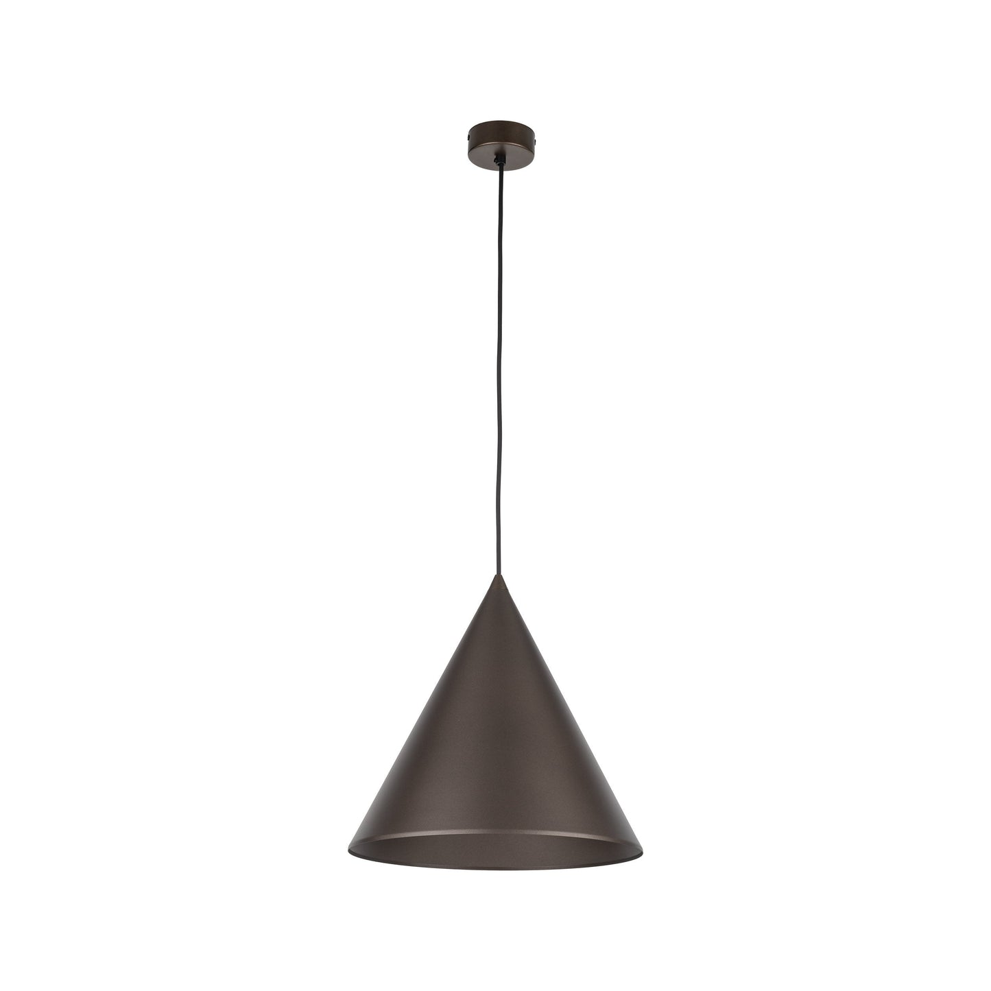 CONO Brown Large Modern Minimalist Pendant Light