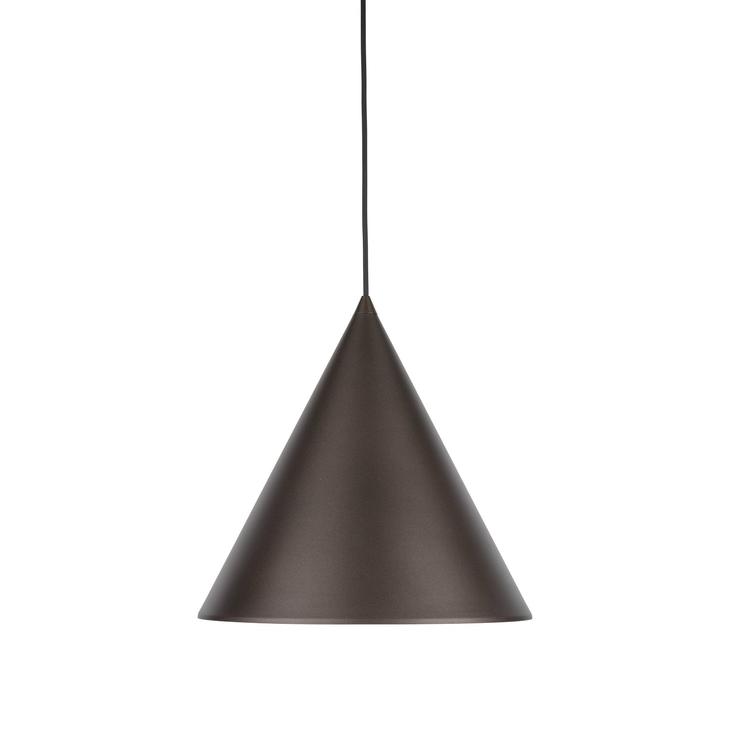 CONO Brown Large Modern Minimalist Pendant Light