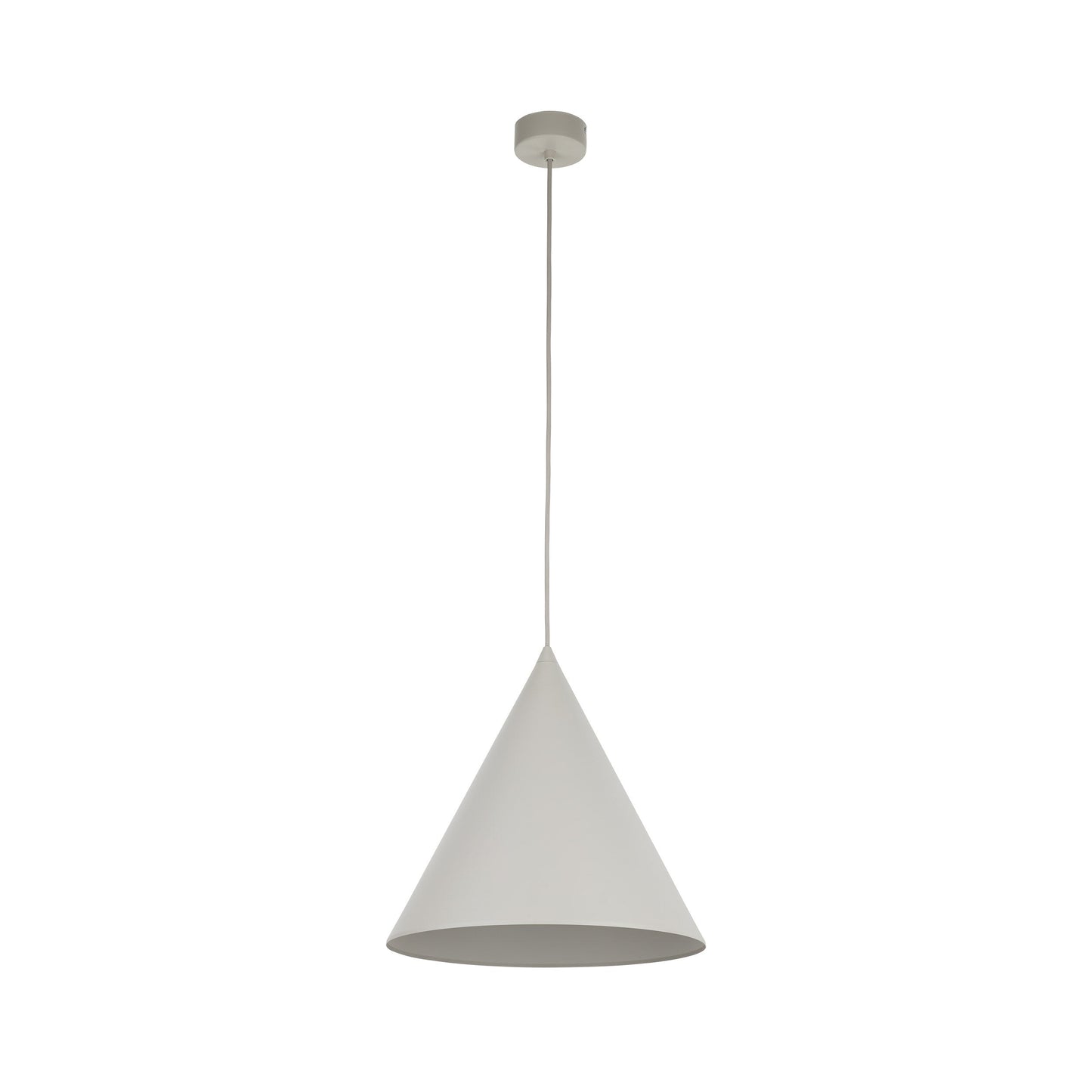 CONO Beige Large Modern Minimalist Pendant Light