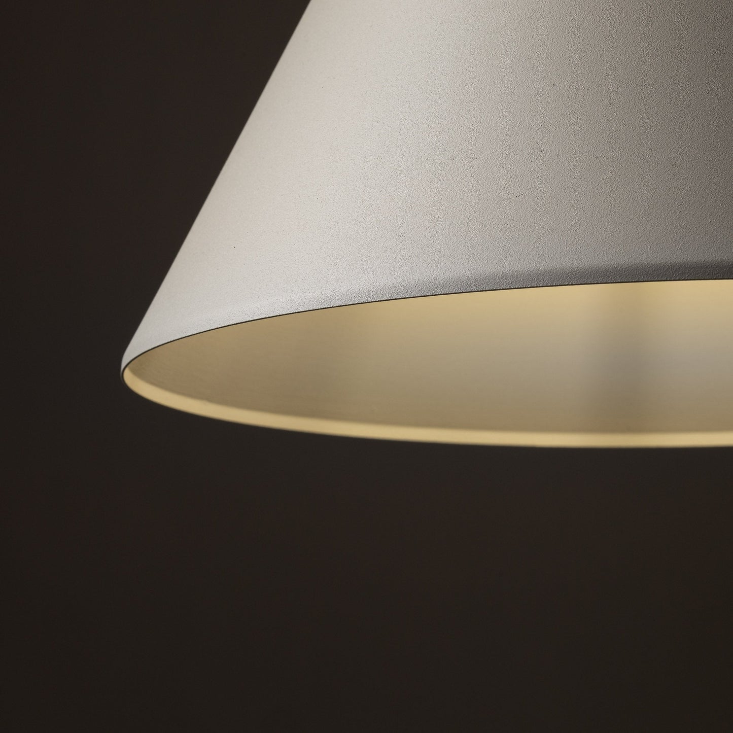 CONO Beige Large Modern Minimalist Pendant Light