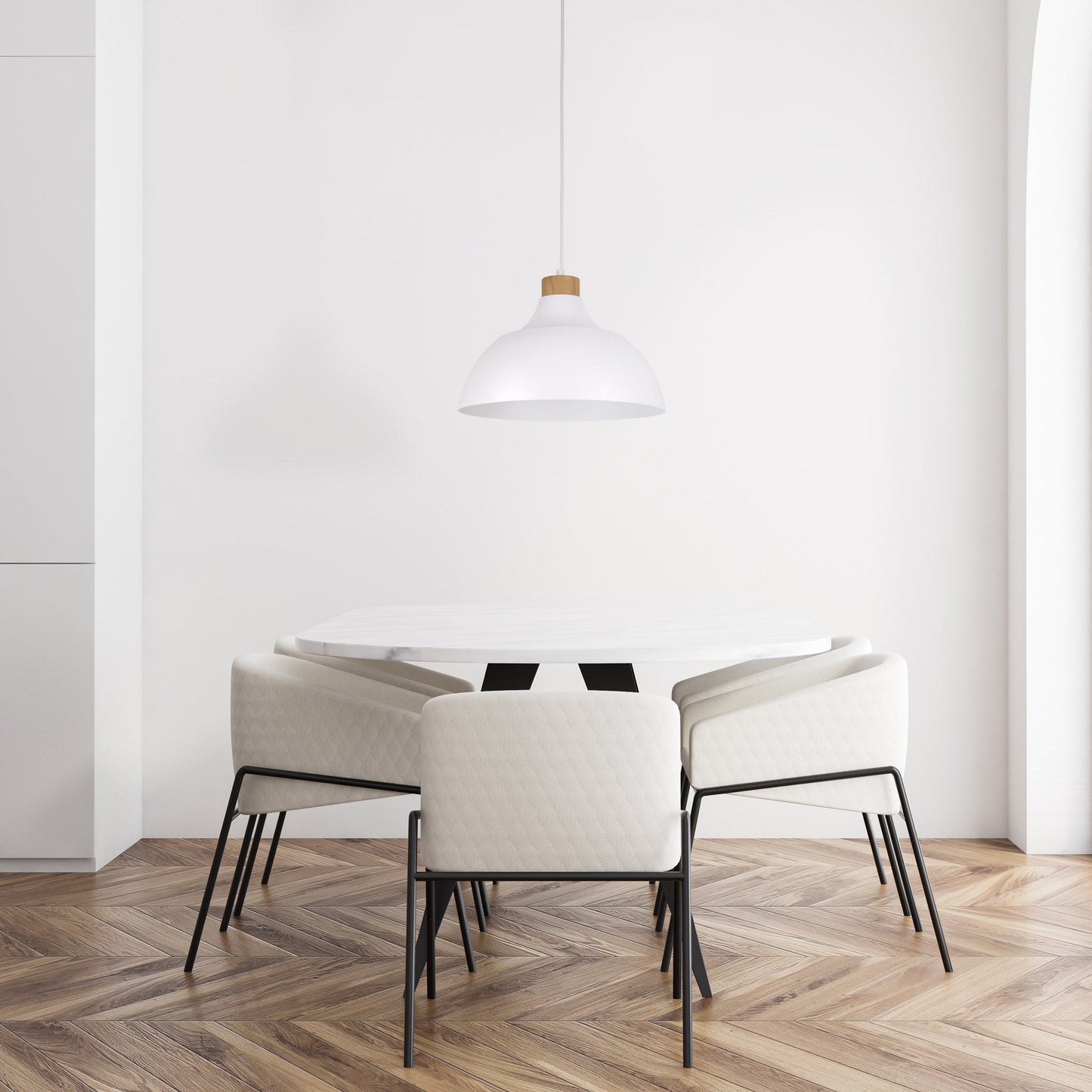 CAP WhiteScandinavian Pendant Lamp