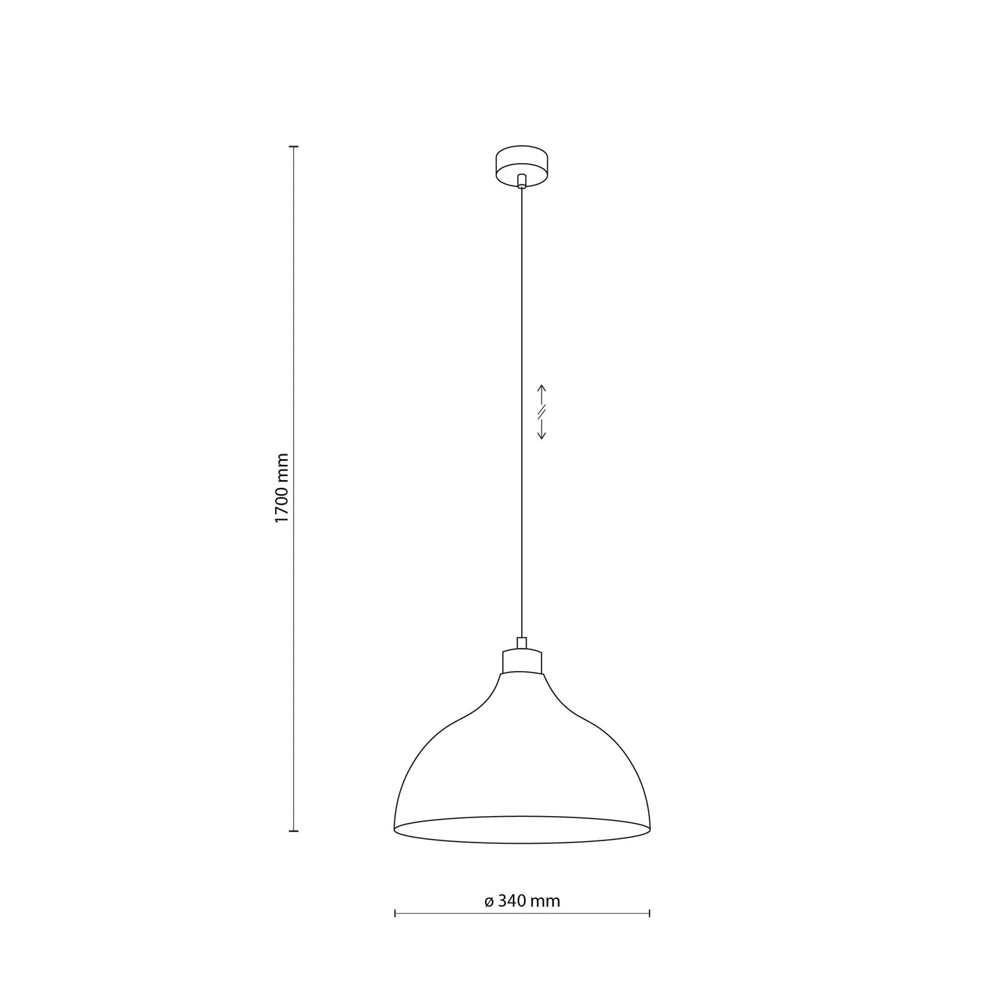 CAP WhiteScandinavian Pendant Lamp