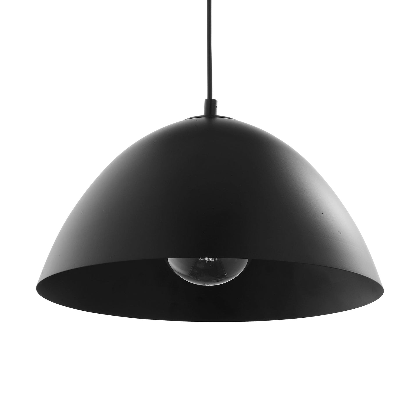 FARO Black Mid-Century Modern Pendant Light M