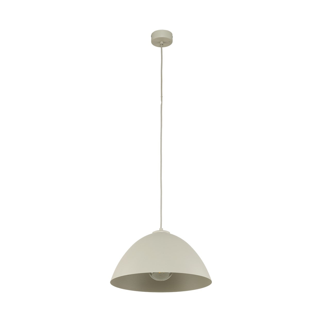 FARO Beige Mid-Century Modern Pendant Light M