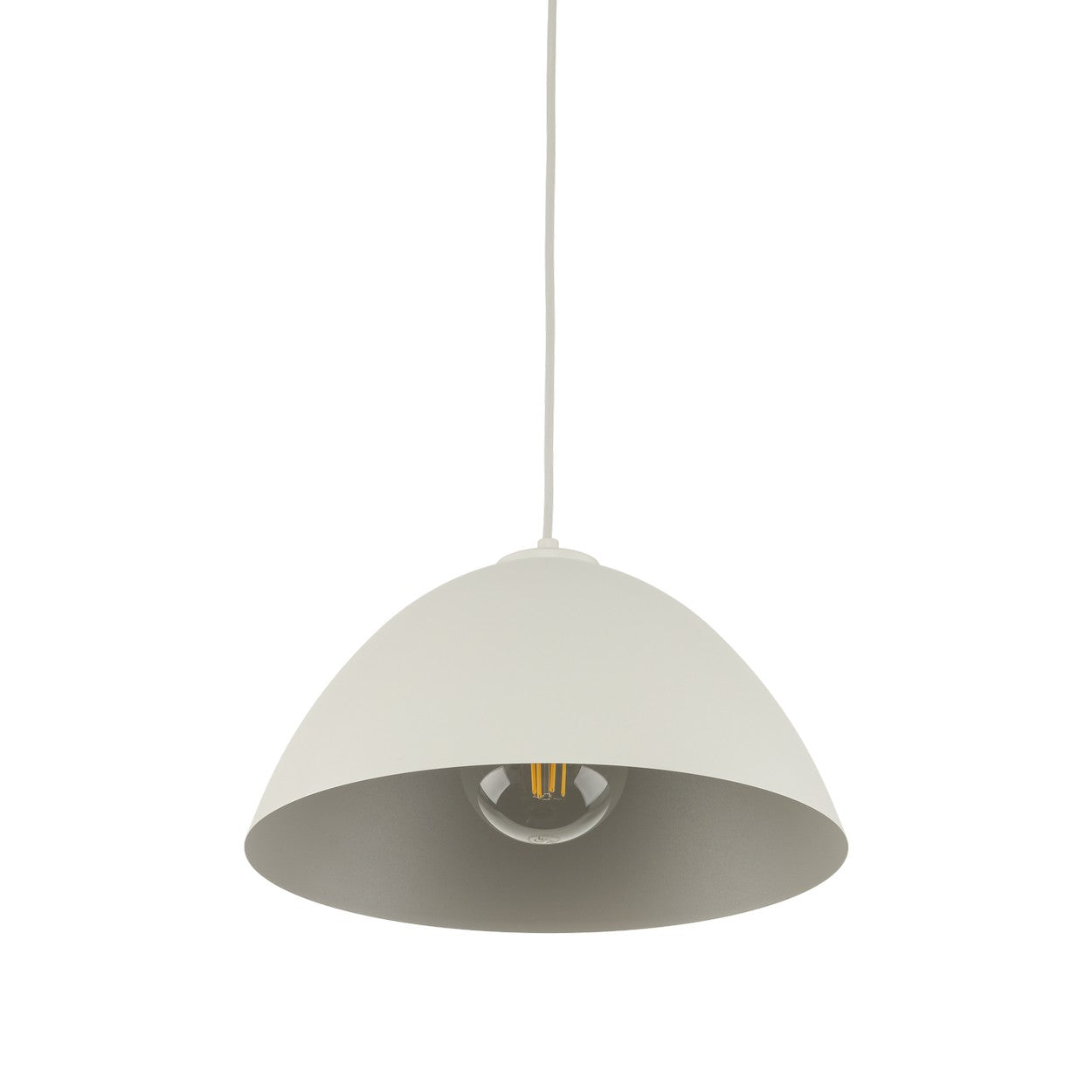 FARO Beige Mid-Century Modern Pendant Light M
