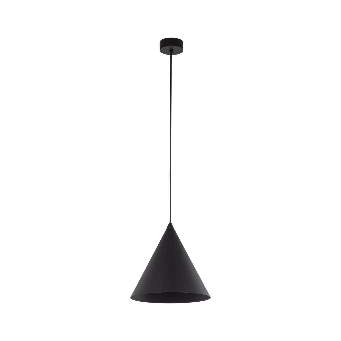 CONO Black Medium Modern Minimalist Pendant Light