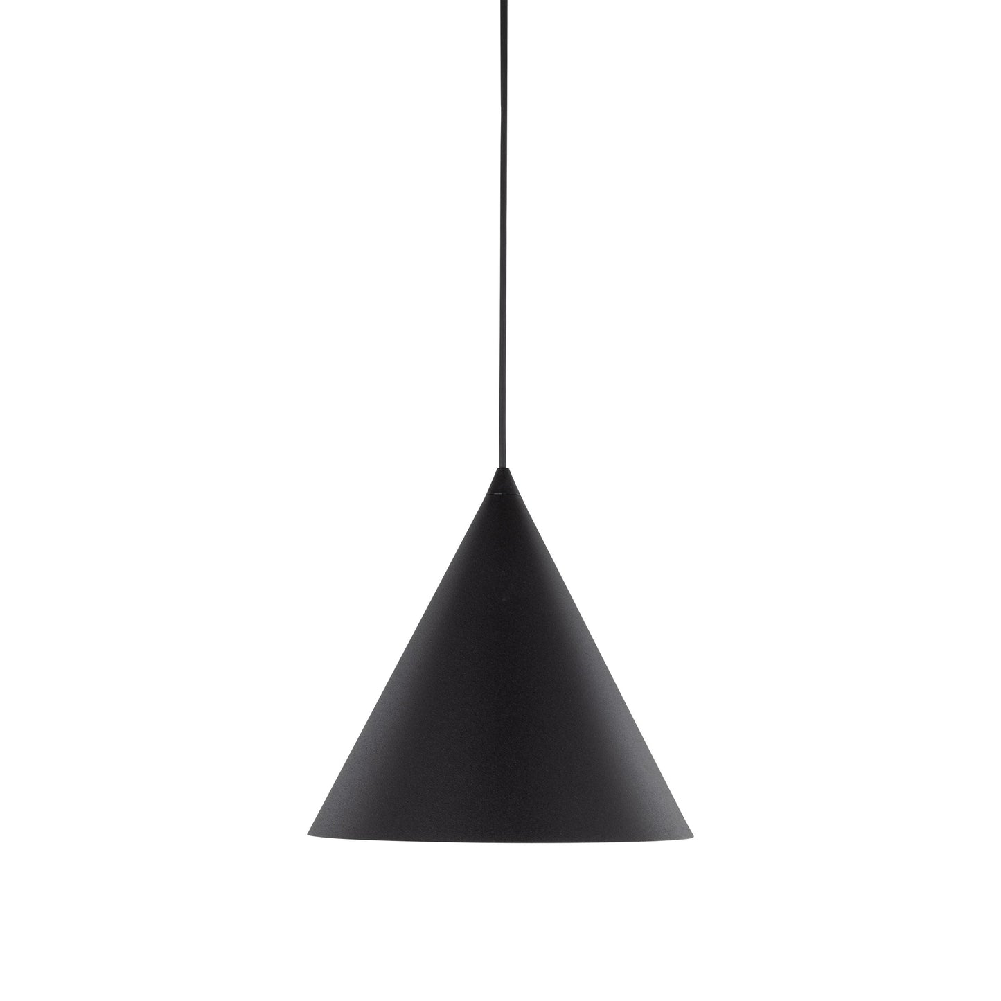 CONO Black Medium Modern Minimalist Pendant Light