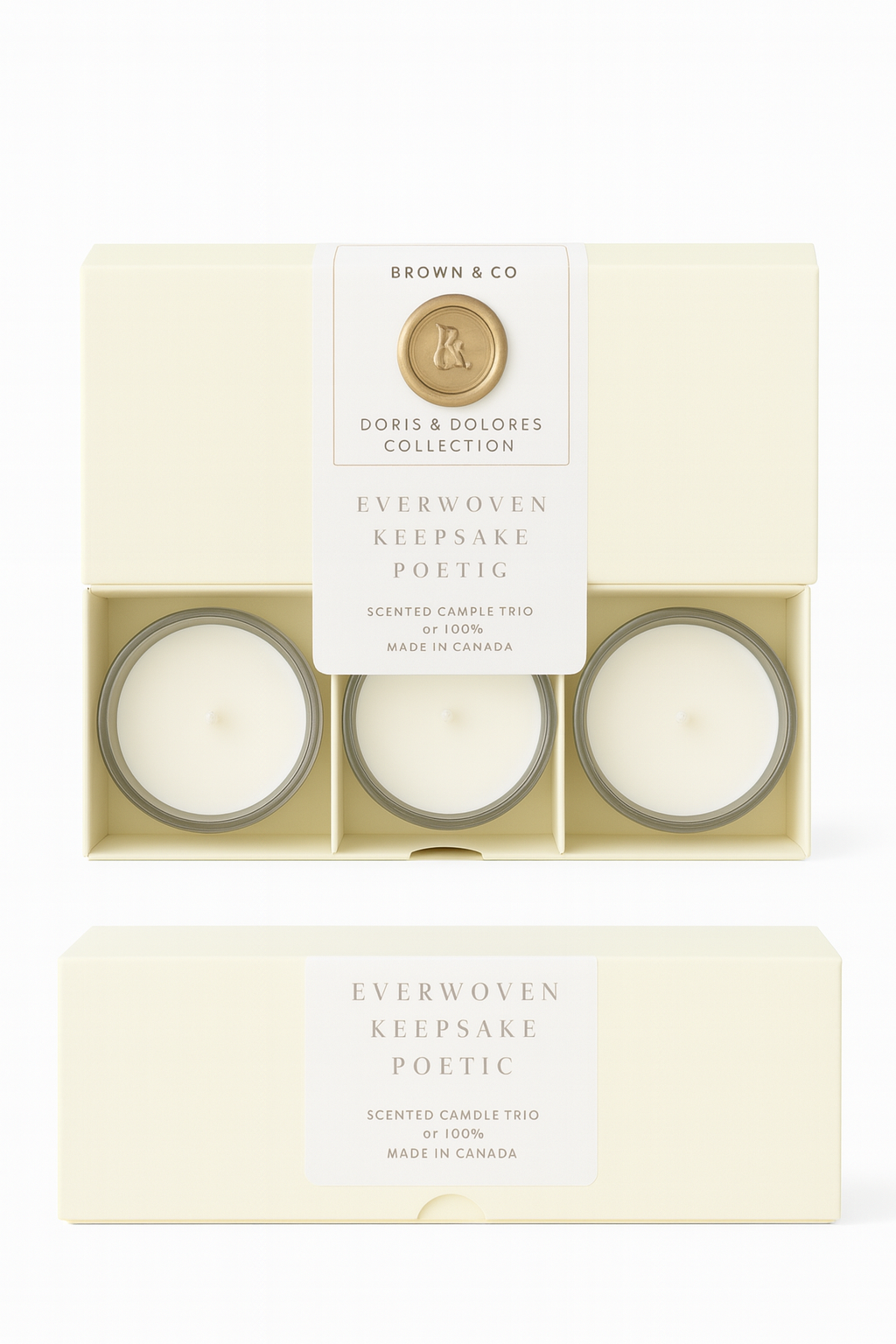 Scented Candle Trio