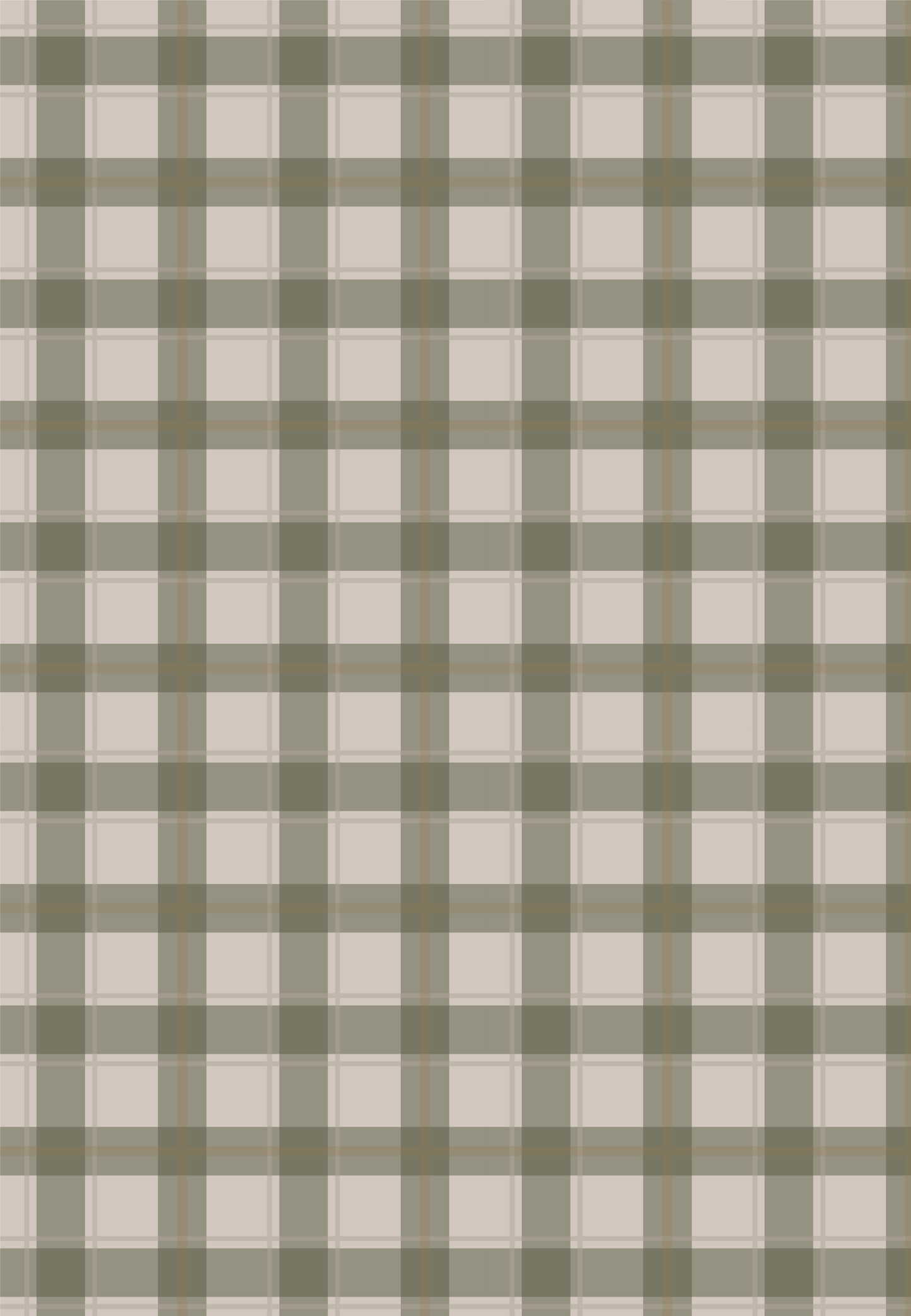 Holiday Gift Wrap – Evergreen Tartan
