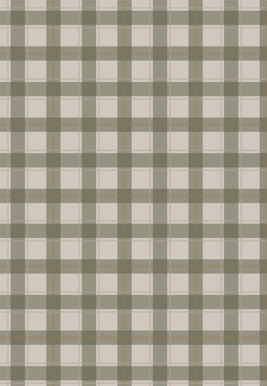 Holiday Gift Wrap – Evergreen Tartan