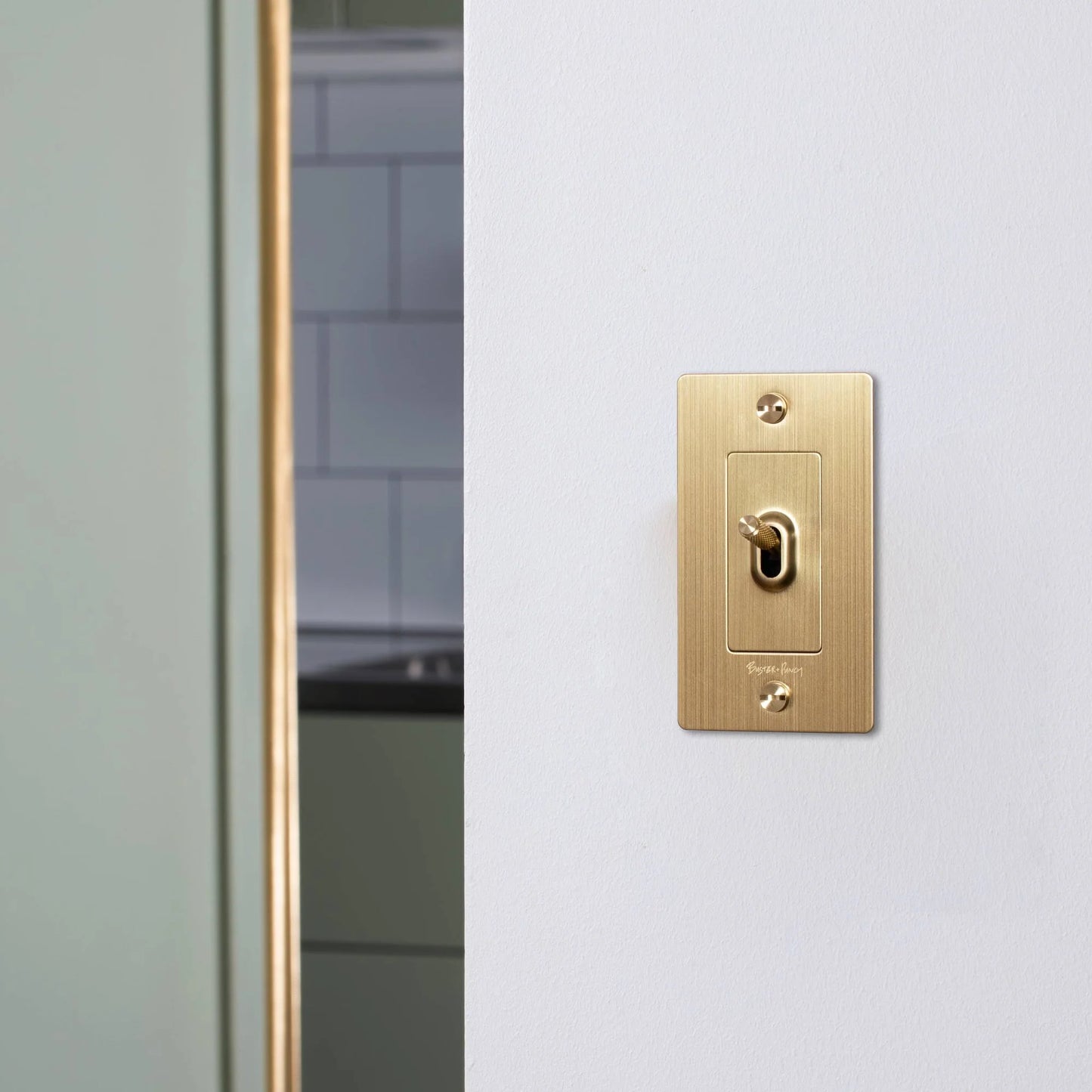 Toggle Switch with Logo