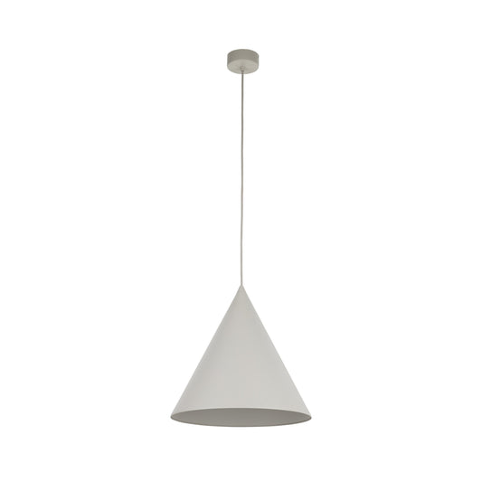 CONO Beige Large Modern Minimalist Pendant Light