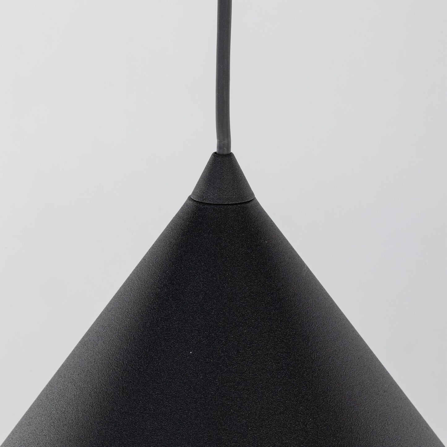 CONO Black Extra Large Modern Minimalist Pendant Light