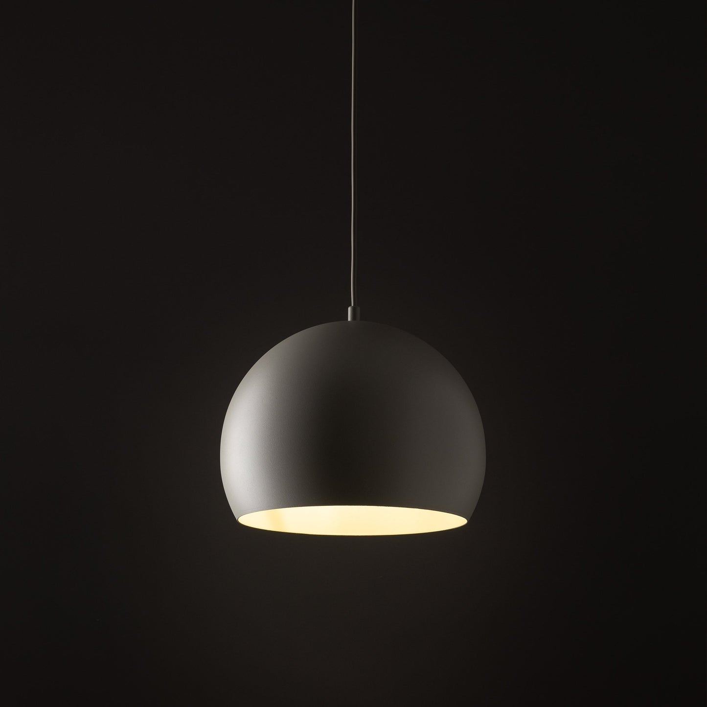 ZOE Beige Mid-Century Modern Pendant Light