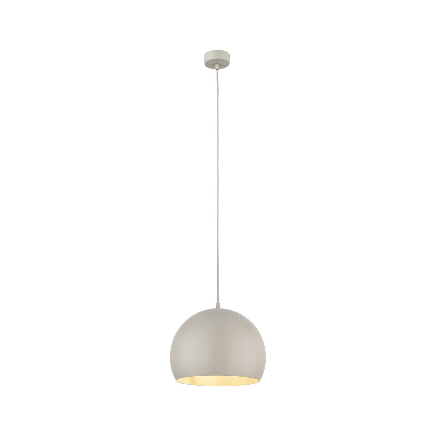 ZOE Beige Mid-Century Modern Pendant Light