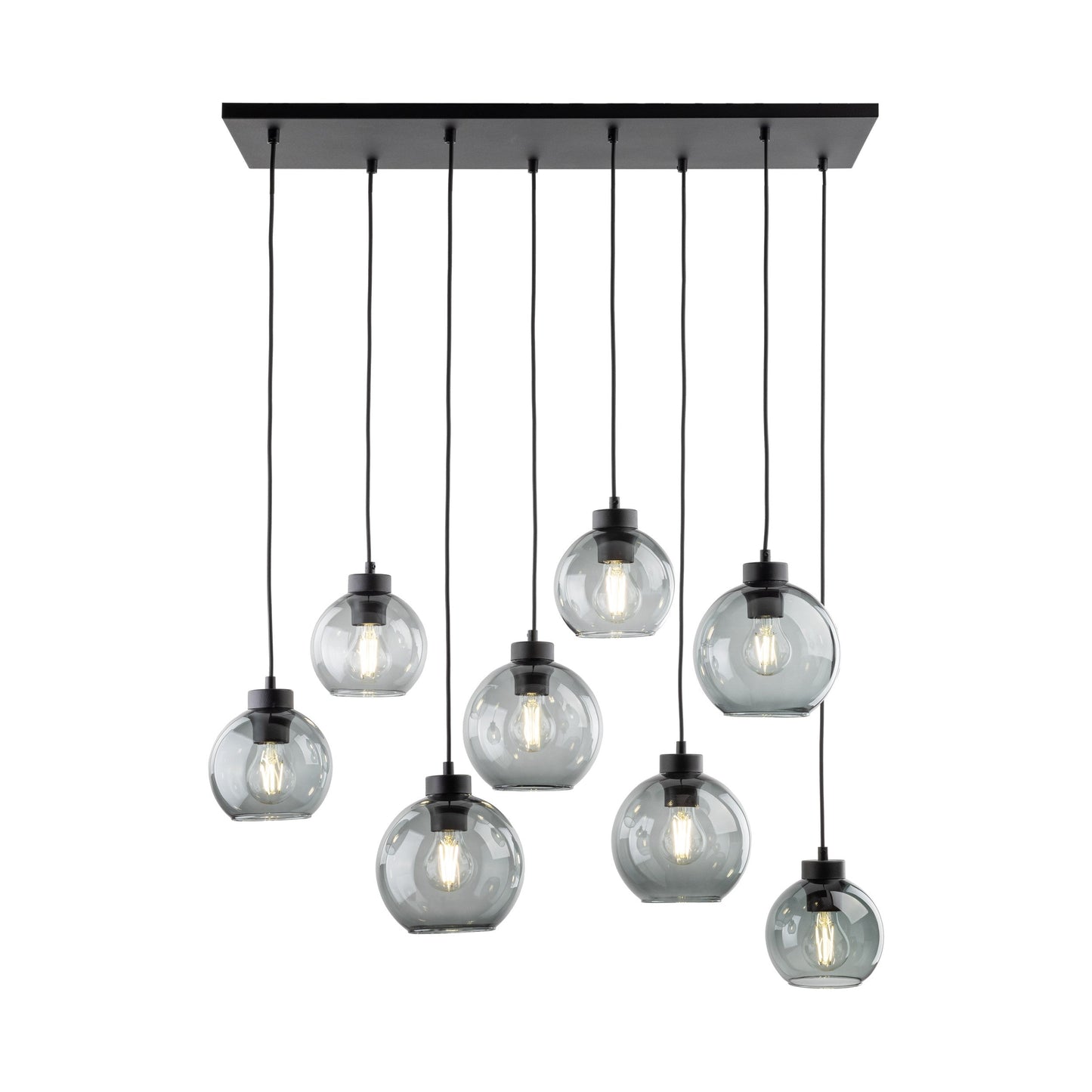 CUBUS Graphite Glass Scandinavian  Pendant Light 8
