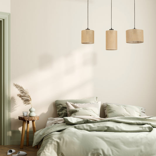 JUTE Natural Pendant  Light 3