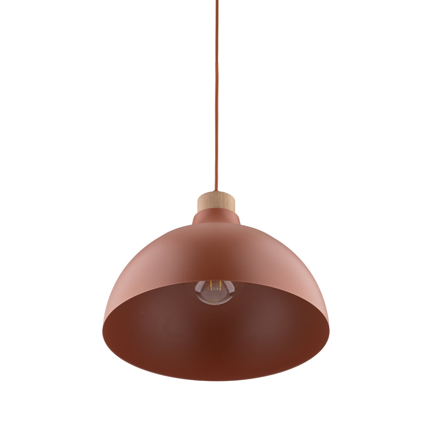 CAP Brick Red Scandinavian Pendant Lamp