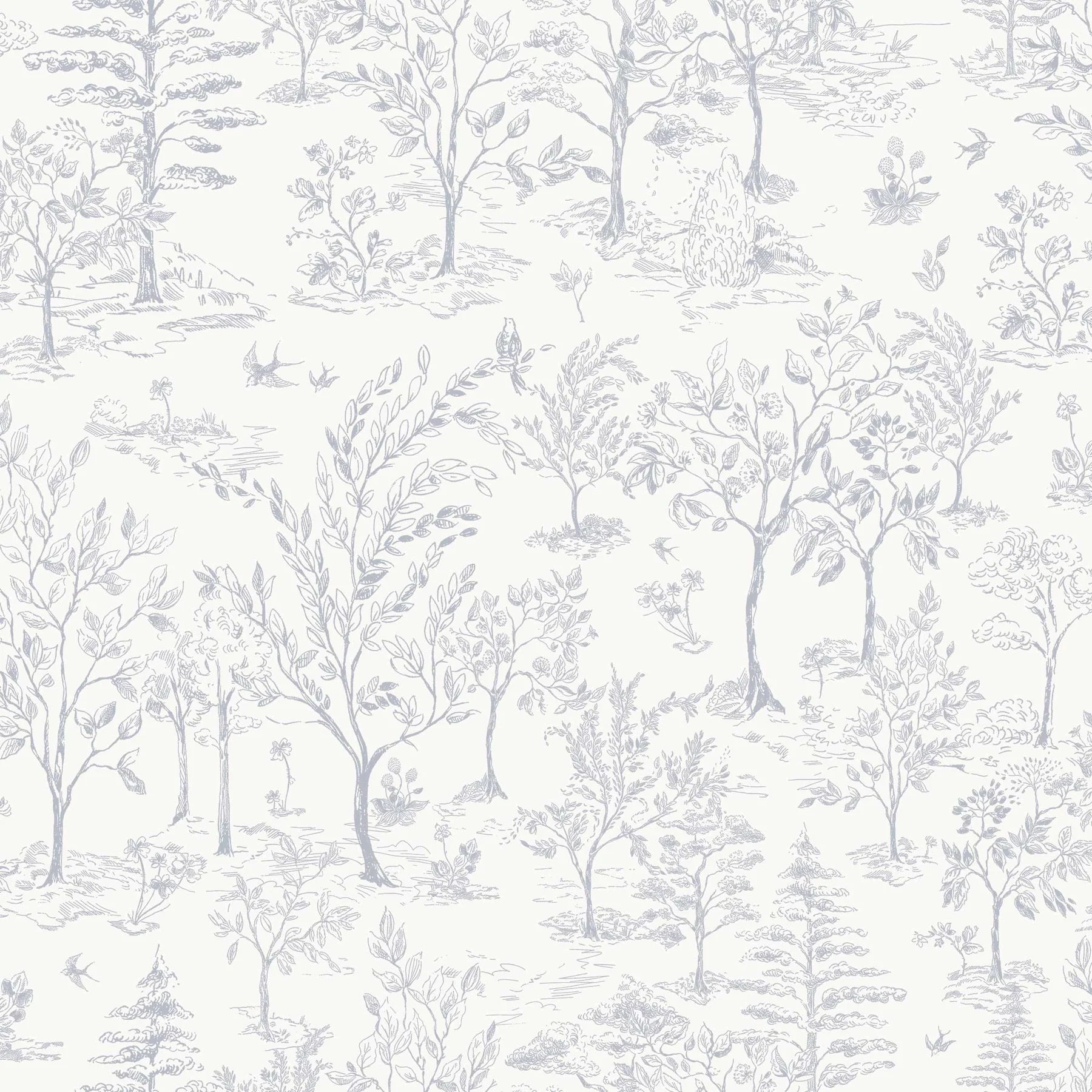 Arbor Toile Peel and Stick Wallpaper