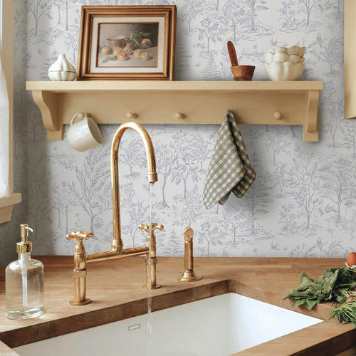 Arbor Toile Peel and Stick Wallpaper