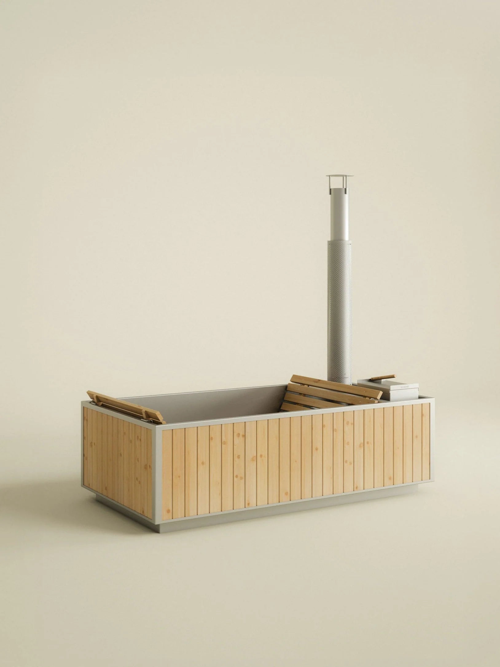 Group Wood Burning Hot Tub