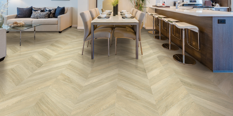 Toasted Almond Chevron