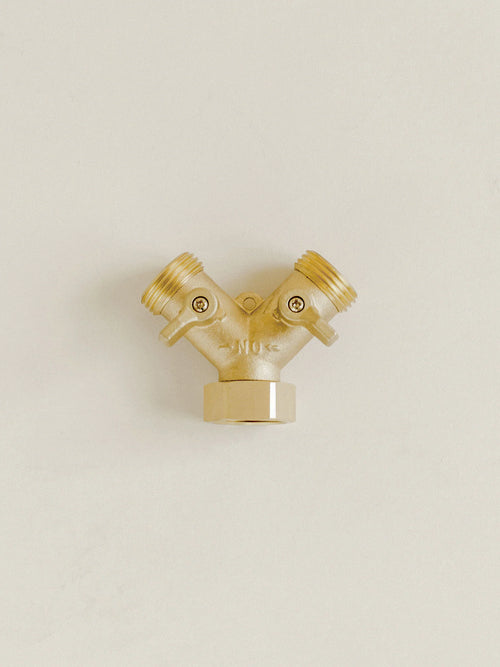 Brass Hose Splitter